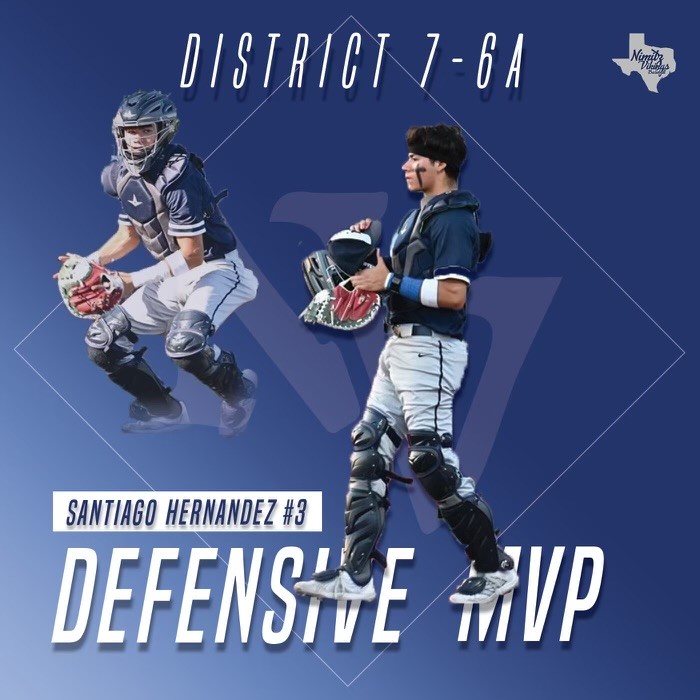 Congratulations to Senior <a href="/03_Santiagohdez/">Santiago Hernandez</a> , District 7-6A Defensive Player of the Year!

His leadership will be missed! Best of luck to you in the next step of your journey. Keep doing great things!

#Southside #AllN

<a href="/NimitzVikings/">Nimitz High School</a> <a href="/IrvingISD/">Irving ISD</a> <a href="/IISDAthletics/">Irving ISD Athletics</a>