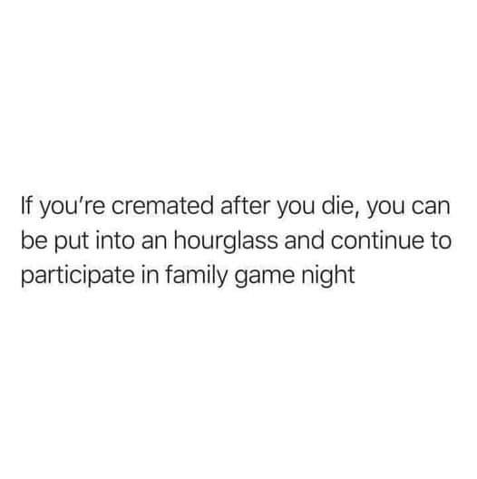 My afterlife fear would be getting thrown across the room, and then the Dustbuster comes out.  <a href="/LetsGetHaunted/">LetsGetHaunted</a> #HauntieFamilyGameNight