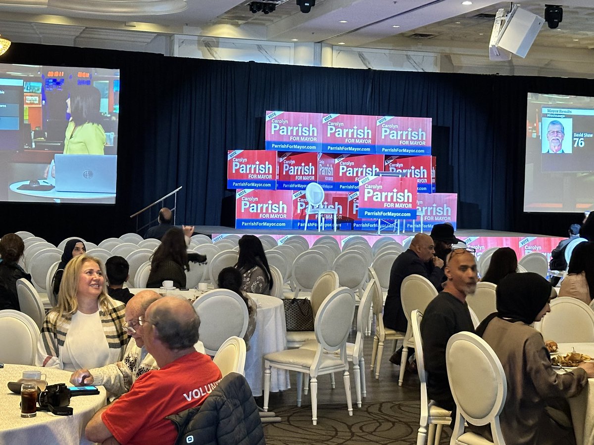 Congratulations to <a href="/carolynhparrish/">Mayor Carolyn Parrish</a> for being elected the new mayor-elect of Mississauga. She was the most competent and experienced candidate in the mayoral race. The people of Mississauga have made the right choice. #mississaugavotes #mississaugamayor