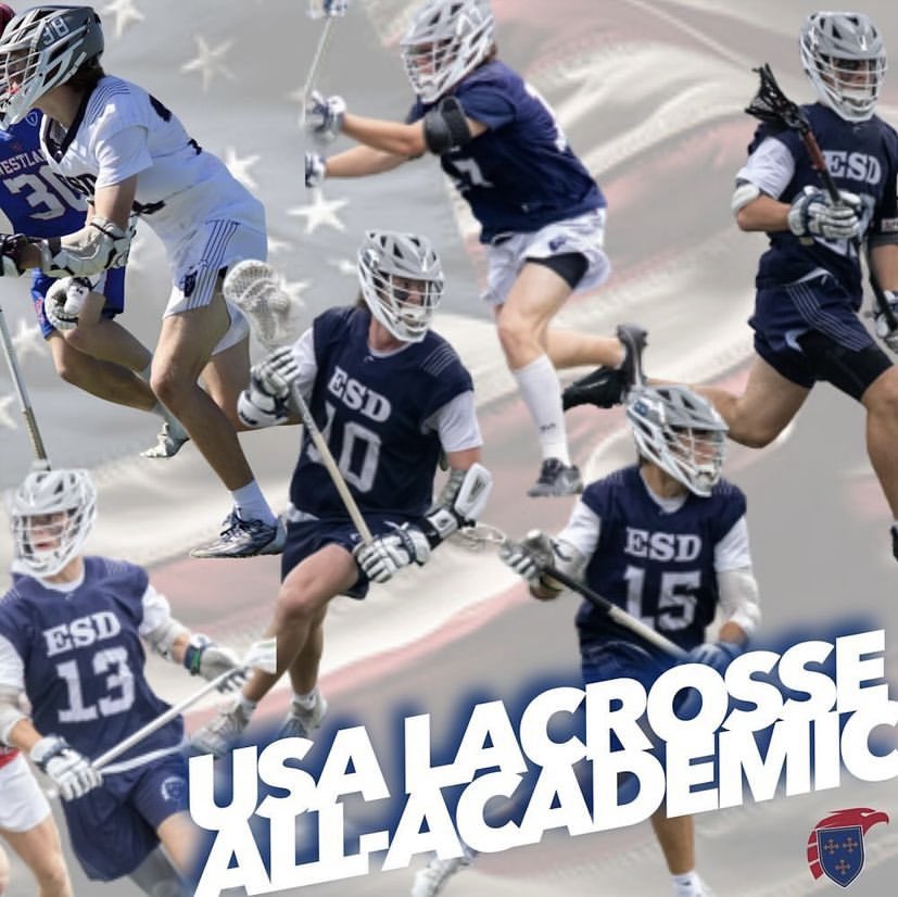 Episcopal Dallas Lacrosse (@esdlax) on Twitter photo Congratulations to <a href="/ESDAthletics/">ESD Athletics</a> seniors Ford Prestidge, TJ Gatchell, Eddie Ellefson, Cam Konradi, Xander Nelson, and Sean Browne! USA Lacrosse Academic All Americans! 🦅🏆👏 #Welldone <a href="/StJohnsLax/">St. John's Lacrosse</a> <a href="/UVAMensLax/">Virginia Men's Lacrosse</a> @TampaMLax Congratulations to <a href="/ESDAthletics/">ESD Athletics</a> seniors Ford Prestidge, TJ Gatchell, Eddie Ellefson, Cam Konradi, Xander Nelson, and Sean Browne! USA Lacrosse Academic All Americans! 🦅🏆👏 #Welldone <a href="/StJohnsLax/">St. John's Lacrosse</a> <a href="/UVAMensLax/">Virginia Men's Lacrosse</a> @TampaMLax