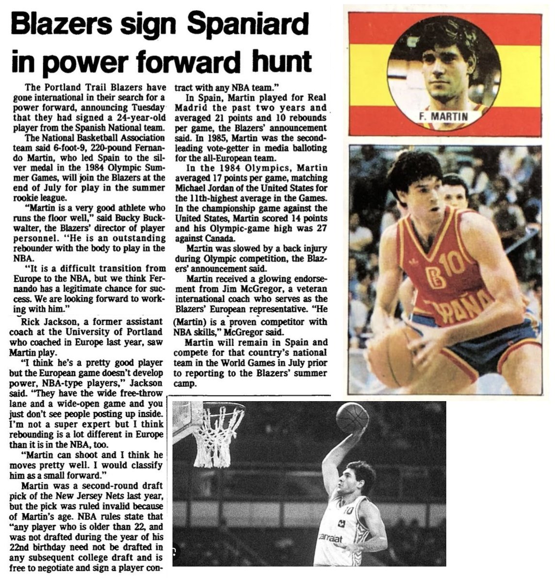 Blazers History tweet media