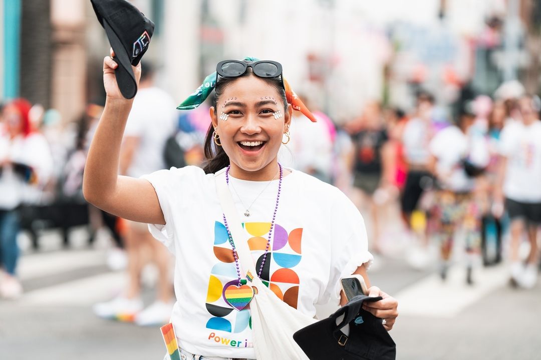 Pride's tweet photo. Celebrate #LAPride by marching with us, @aegworldwide, @lakings, @lagalaxy, @aegpresents, and @axs! π³οΈβππ³οΈββ§οΈ #BetterAsOne #PowerInPride https://t.co/mfOud8bDcA
