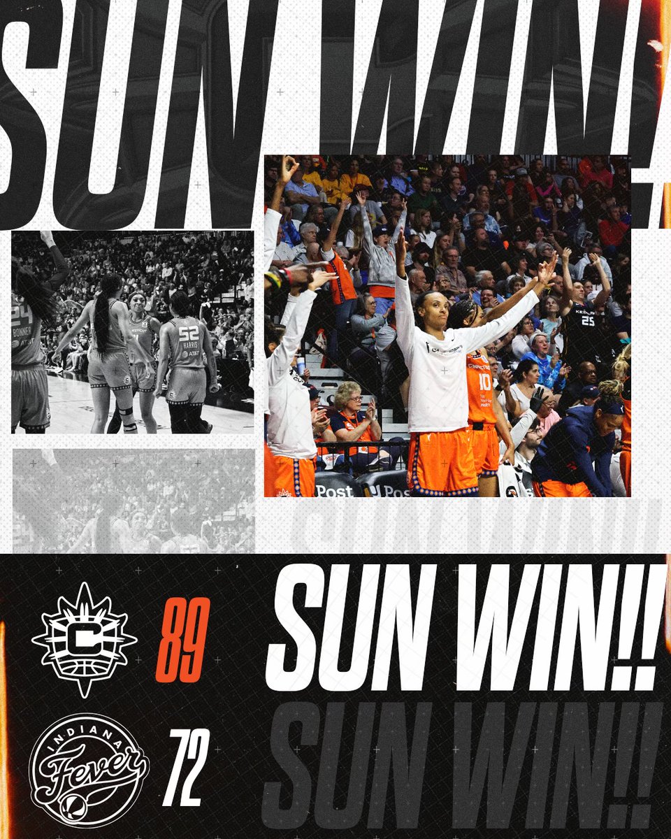 ConnecticutSun's tweet photo. back on top!
#BringTheHeat #SunWin https://t.co/LA1B9VfIX5