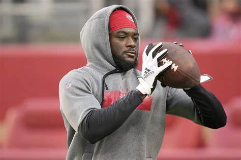 nflrums's tweet photo. 49ers Brandon Aiyuk says he wants to be part of the team he is on and wants to be with the Niners past this season. 

My home is here, my family is here, everything I know is here. I want to be a 49er beyond this season. https://t.co/KpwWkXnisk