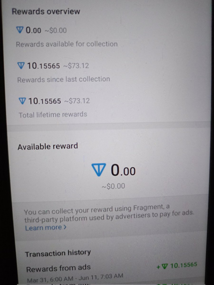 I completed 10 tons in #Telegram yesterday.But I have not gotten any withdrawal options yet.What causes it, or when does it occur?Please let me know.  <a href="/telegram/">Telegram Messenger</a>