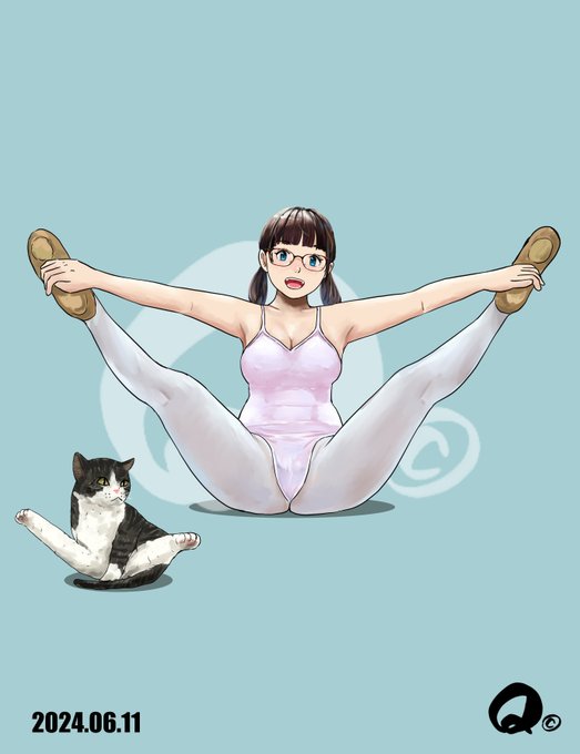 6/11㊋のモカちゃん🩰
レオタード大好き⑩
かいきゃ～く 