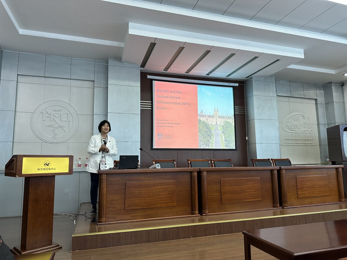 Maoyi Tian (@maoyit) on Twitter photo Within two weeks, we host the second visitor from Sydney School of Public Health <a href="/Sydney_Uni/">University of Sydney</a> , Professor Mu Li, to share her work in 🇦🇺 and 🇳🇿 Nutrient Reference Value <a href="/jjaimemiranda/">J. Jaime Miranda</a> <a href="/DrMelodyDing/">Melody Ding</a> Within two weeks, we host the second visitor from Sydney School of Public Health <a href="/Sydney_Uni/">University of Sydney</a> , Professor Mu Li, to share her work in 🇦🇺 and 🇳🇿 Nutrient Reference Value <a href="/jjaimemiranda/">J. Jaime Miranda</a> <a href="/DrMelodyDing/">Melody Ding</a>