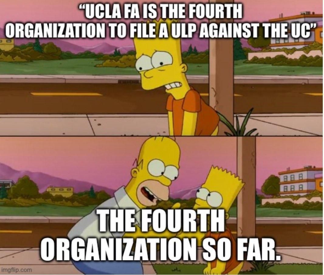 Despite recent troubling actions by the UC which undermine the legal rights of public employees, PERB remains the right avenue for us to defend the safety and integrity of our workplaces.

#StandUpUC #Labor #PublicEmployees #California #PERB #UCLA #JudgeShopping