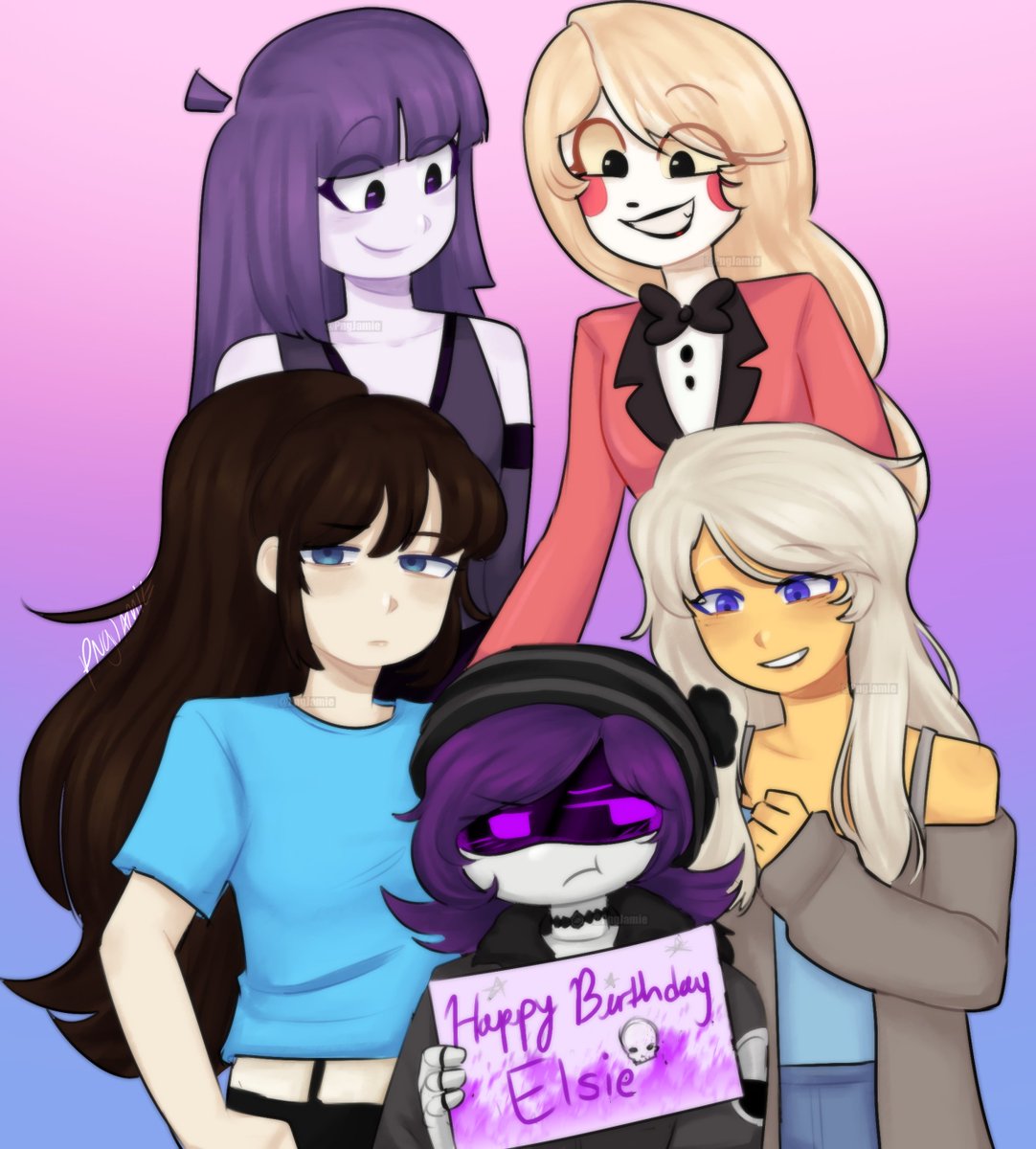 PngJamie's tweet photo. HAPPY BIRTHDAY @ElsieLovelock :) !!

Ty for bringing life to some of our favorit goobs!! Best wishes from me and other people in the MD community :) !!!

#MurderDrones #MyStreet #HazbinHotel #Classof09 #SpookyMonth #UziDoorman https://t.co/onvxJPwVRZ