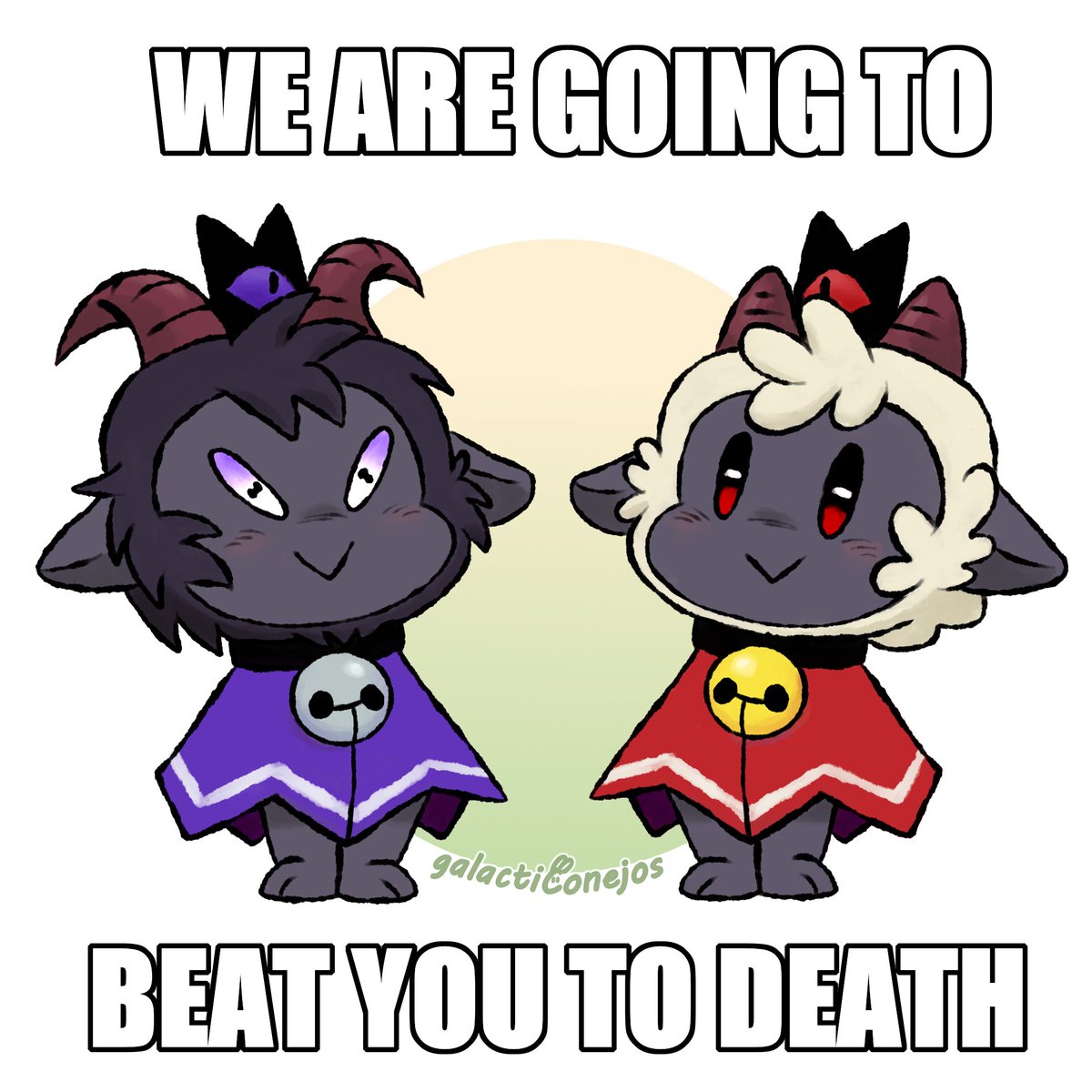 Unholy Alliance🐐🐑
#cultofthelamb #cotl  #cultofthelambfanart