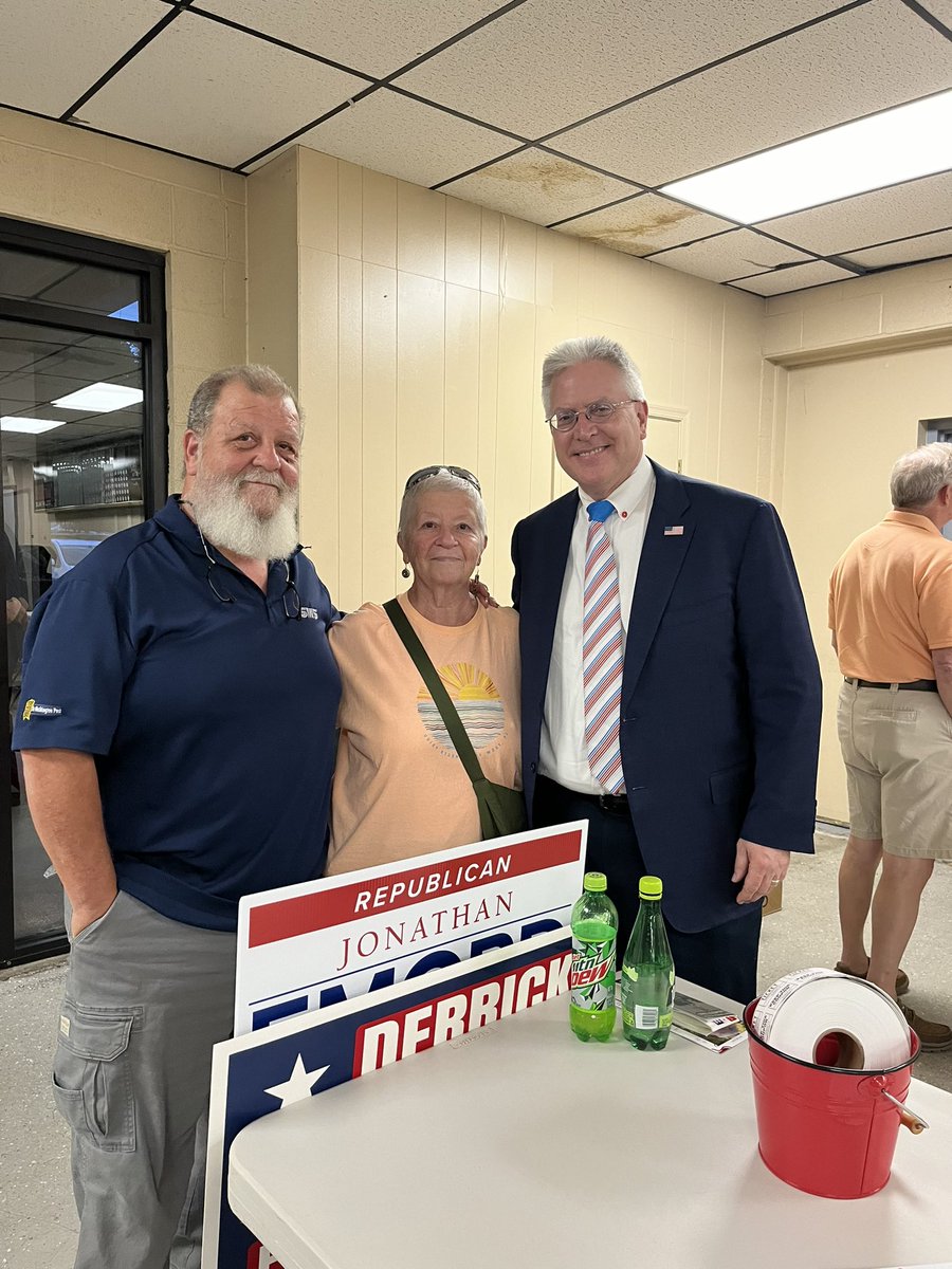 Jemord1776's tweet photo. I was privileged to address the Falmouth-Stafford County GOP this evening.  I welcome their support to save our state and nation. https://t.co/fd0cA45NKV