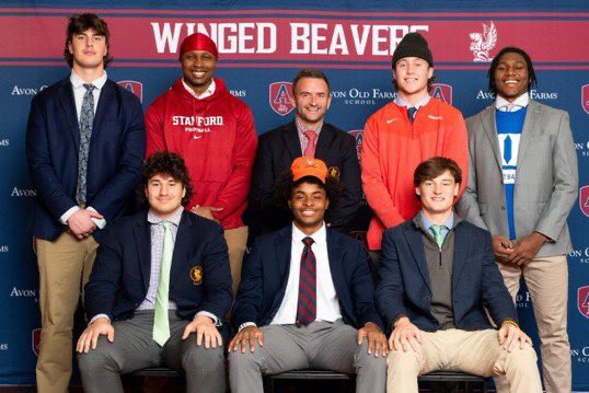 CarlyM20's tweet photo. @barstoolsports Thanks for the s/o to @avonoldfarms Certainly have had an impressive hockey program for years. Our other sports aren’t too shabby either. 2024 Football Grads ⬇️ (BR: Wake Forest, Stanford, Georgia, Duke. FR: UNC, UVA, Princeton) 🏈 https://t.co/Gu3DBKHNkJ