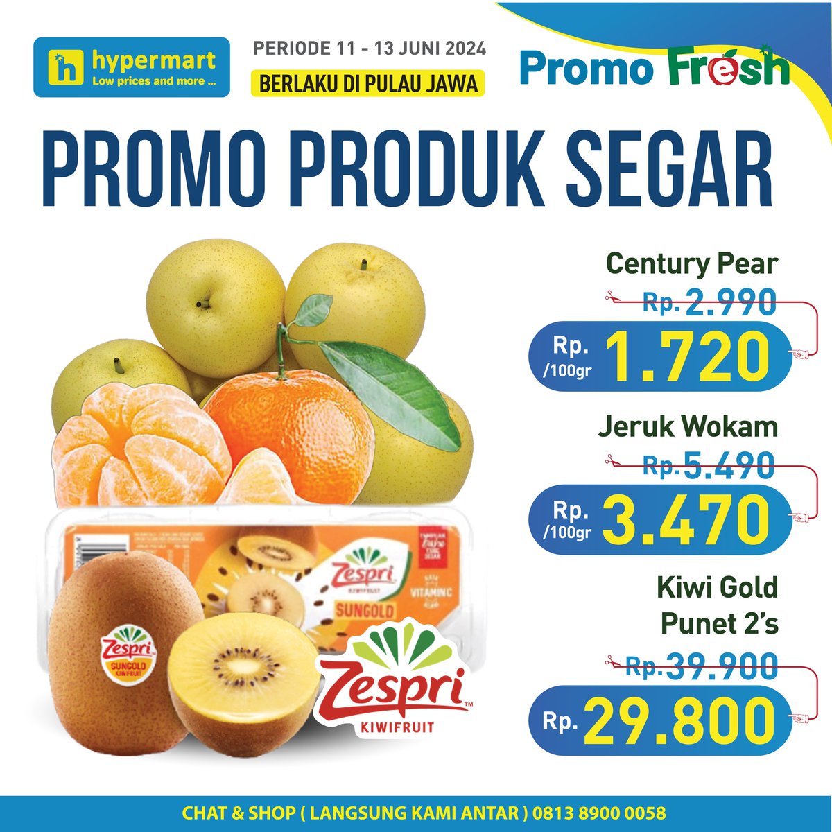 katalogpromosi's tweet image. Promo HYPERMART WEEKDAY TERBARU 
periode 11-13 JUNI 2024

cek katalog lengkapnya di sini 👉 katalogpromosi.com/promo-hypermar…

Yuk di list belanjaan kamu buat minggu ini karena di Hypermart banyak promo dan diskon menarik lho!

#PromoHypermart #KatalogBelanja