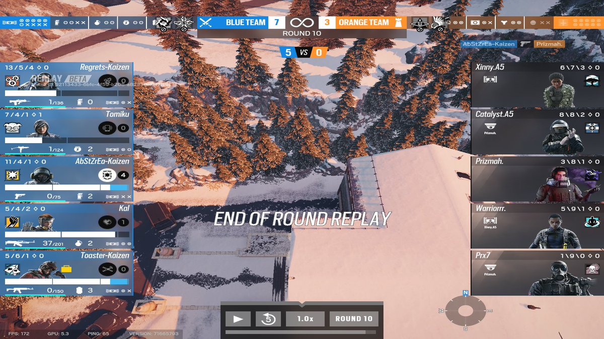 We win AEL Game 1 vs A5 Storm GG$

My dog got hit by a helicopter mid game so i was crying and kinda trolled a few rounds but we got it done in the end.... RIP Franklin