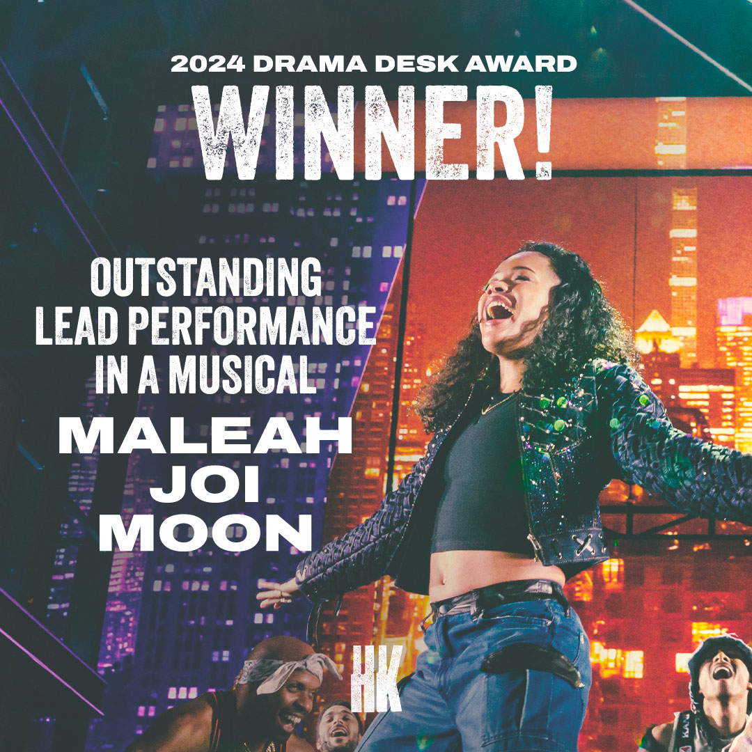 HellsKitchenBwy's tweet photo. Grateful for our 3 Drama Desk Awards 🙏🏆 Huge congrats to Maleah Joi Moon, Kecia Lewis, and Peter Nigrini! #HellsKitchenBway https://t.co/iflfbdet8J