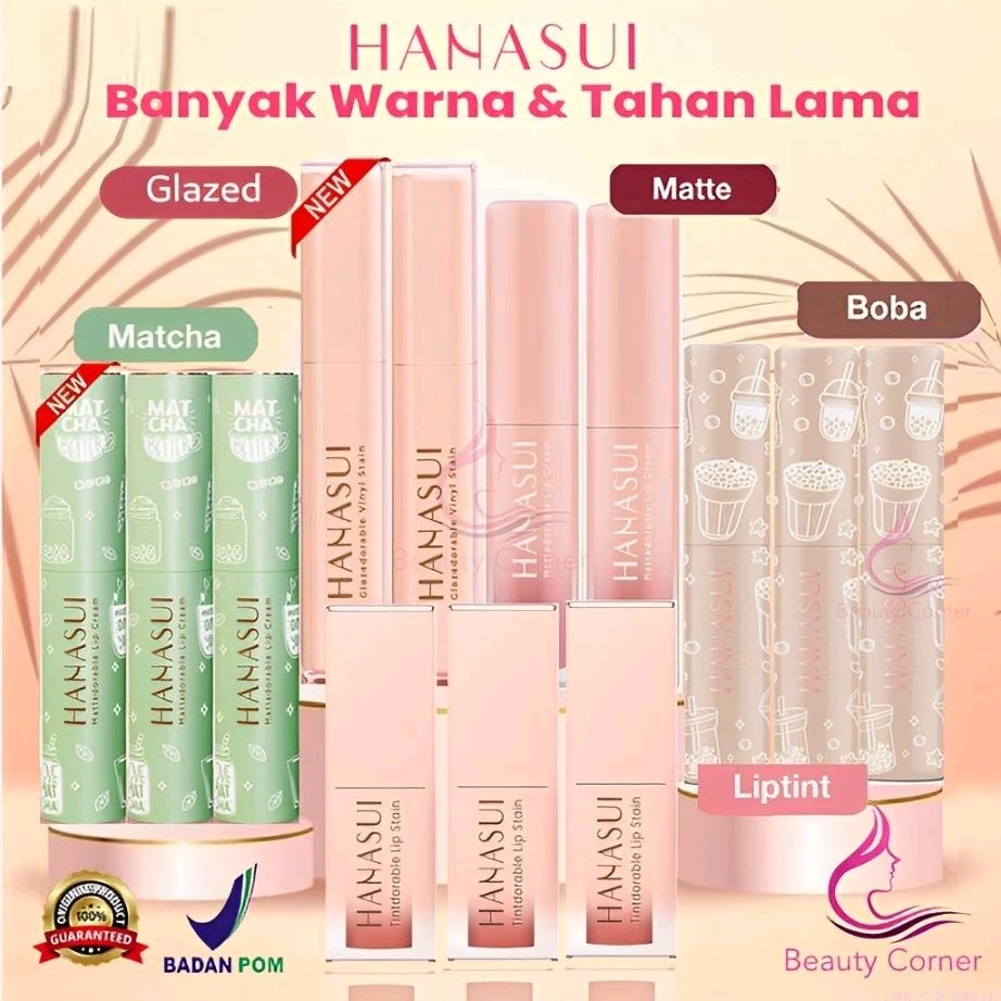 norma_annisa's tweet photo. Cek Hanasui Mattedorable Lip Cream / Boba Edition Hanasui Lip Cream / Macha Edition / Lip Tint / Glazedorable Vinyl Stain dengan harga Rp20.800. Dapatkan di Shopee sekarang! https://t.co/OP59s0XVVz https://t.co/lwebxNev2m