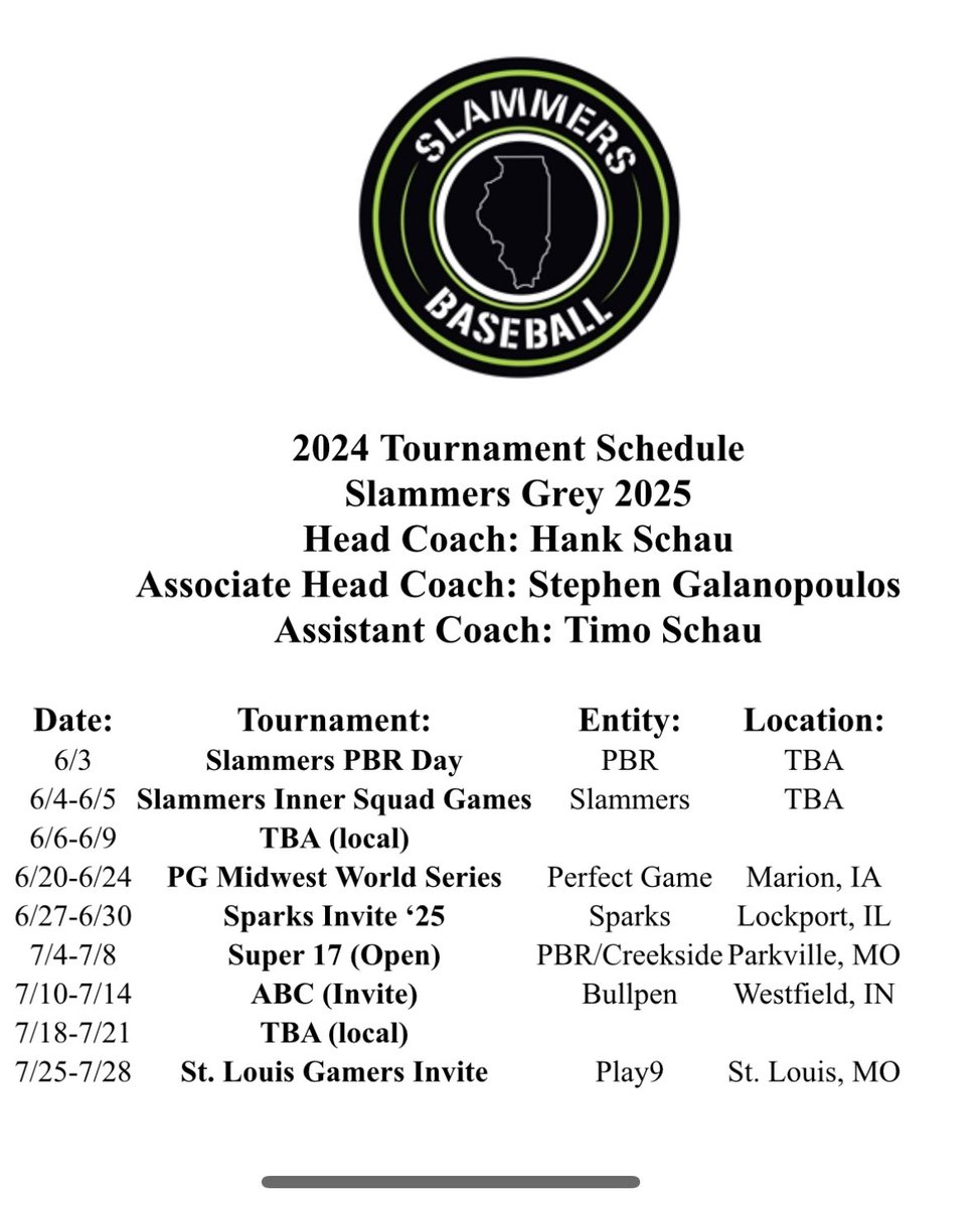 Joliet Slammers 2025 Schedule excitement