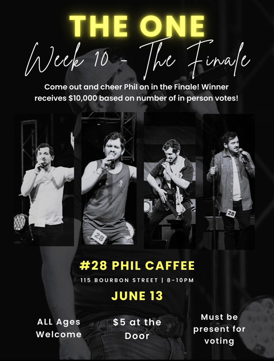 Mrs.   Barajas- Caffees husband is in the finals for The One! The more votes the better!