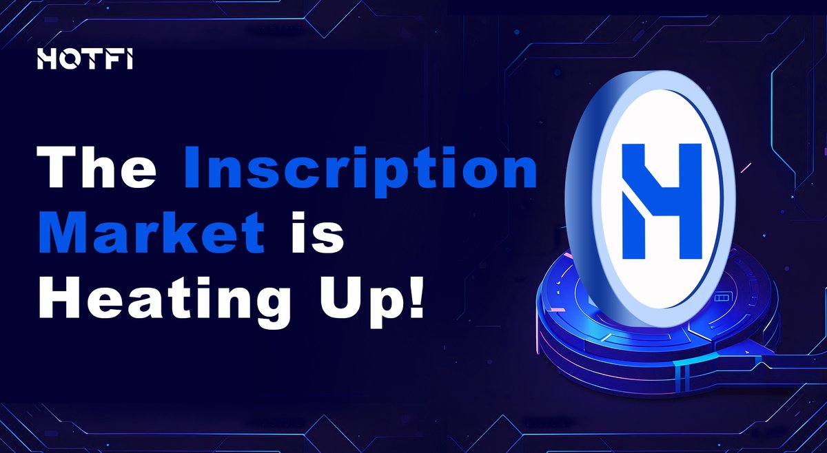 📷🤔#BRC20 market alert! 📈

🙀Will the #inscription market get excited?

#HOTFI #BRC20 #BTC #DeFi