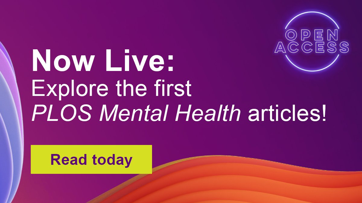 PLOS One (@plosone) on Twitter photo The first #MentalHealth articles from <a href="/PLOSMentalHlth/">PLOS Mental Health</a> have now been published! Explore the latest research from <a href="/UCPH_Research/">University of Copenhagen Research</a>, <a href="/SPECTRUMRes/">SPECTRUM Research Consortium</a>, <a href="/UniMelb/">University of Melbourne</a>, <a href="/UCLchildhealth/">UCL Great Ormond Street Institute of Child Health</a> <a href="/UCSFNurse/">UCSF School of Nursing</a> and many more! plos.io/3KMKPqZ The first #MentalHealth articles from <a href="/PLOSMentalHlth/">PLOS Mental Health</a> have now been published! Explore the latest research from <a href="/UCPH_Research/">University of Copenhagen Research</a>, <a href="/SPECTRUMRes/">SPECTRUM Research Consortium</a>, <a href="/UniMelb/">University of Melbourne</a>, <a href="/UCLchildhealth/">UCL Great Ormond Street Institute of Child Health</a> <a href="/UCSFNurse/">UCSF School of Nursing</a> and many more! plos.io/3KMKPqZ