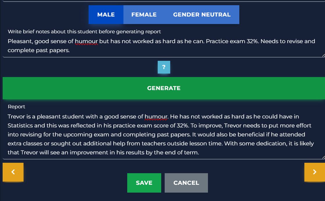 TeachersReport's tweet photo. Say goodbye to the report writing headache. Our AI will generate beautifully written reports from a small prompt from yourself. Start today with 50 FREE credits - enough for an entire class!
https://t.co/87G4ybXiwN https://t.co/s8l9TlMKRZ