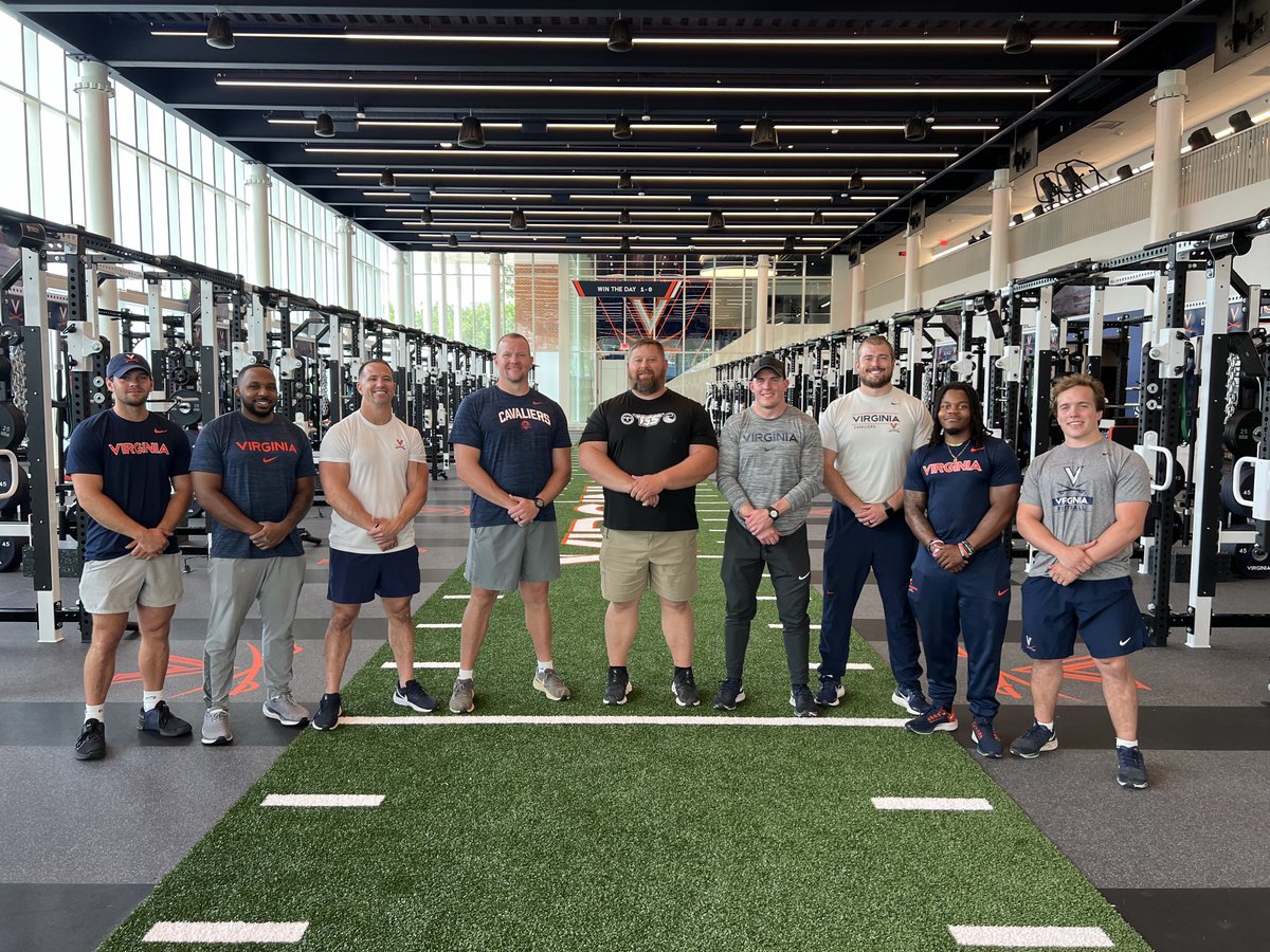 Grateful to Coach Smotherman and his staff, Coach Elliott &amp; The University of Virginia Football for allowing our TSS and Williams Strength Team to buildout this awesome facility!  I am proud of the talent, hard work and attention to detail our men &amp; women put into this project!