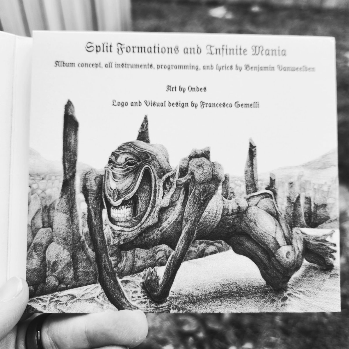 Split Formations and Infinite Mania CDs are finally in! If anyone wants a copy message me or they will be up on my bandcamp at venomousechoes.bandcamp.com very soon!