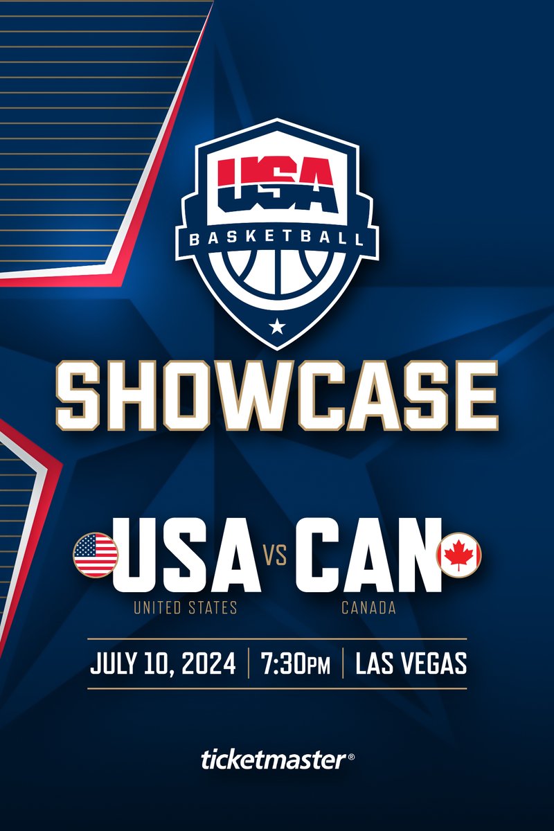 The 🇺🇸 #USABMNT debuts ONE MONTH from today!

🎟️ Grab your tickets for the 2024 USA Basketball Showcase at <a href="/TMobileArena/">T-Mobile Arena</a> in Las Vegas » usab.com/tickets
