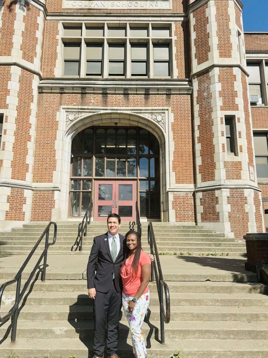Pavel M. who is a former Cx student, soon to be Allderdice graduate, &amp; current member of Dr. Walter's Student Advisory Council.
Pavel held student meetings about their academic experiences &amp; discussed reforms for equitable learning environments. 
#StudentVoiceMatters <a href="/PPSnews/">Pgh Public Schools</a>