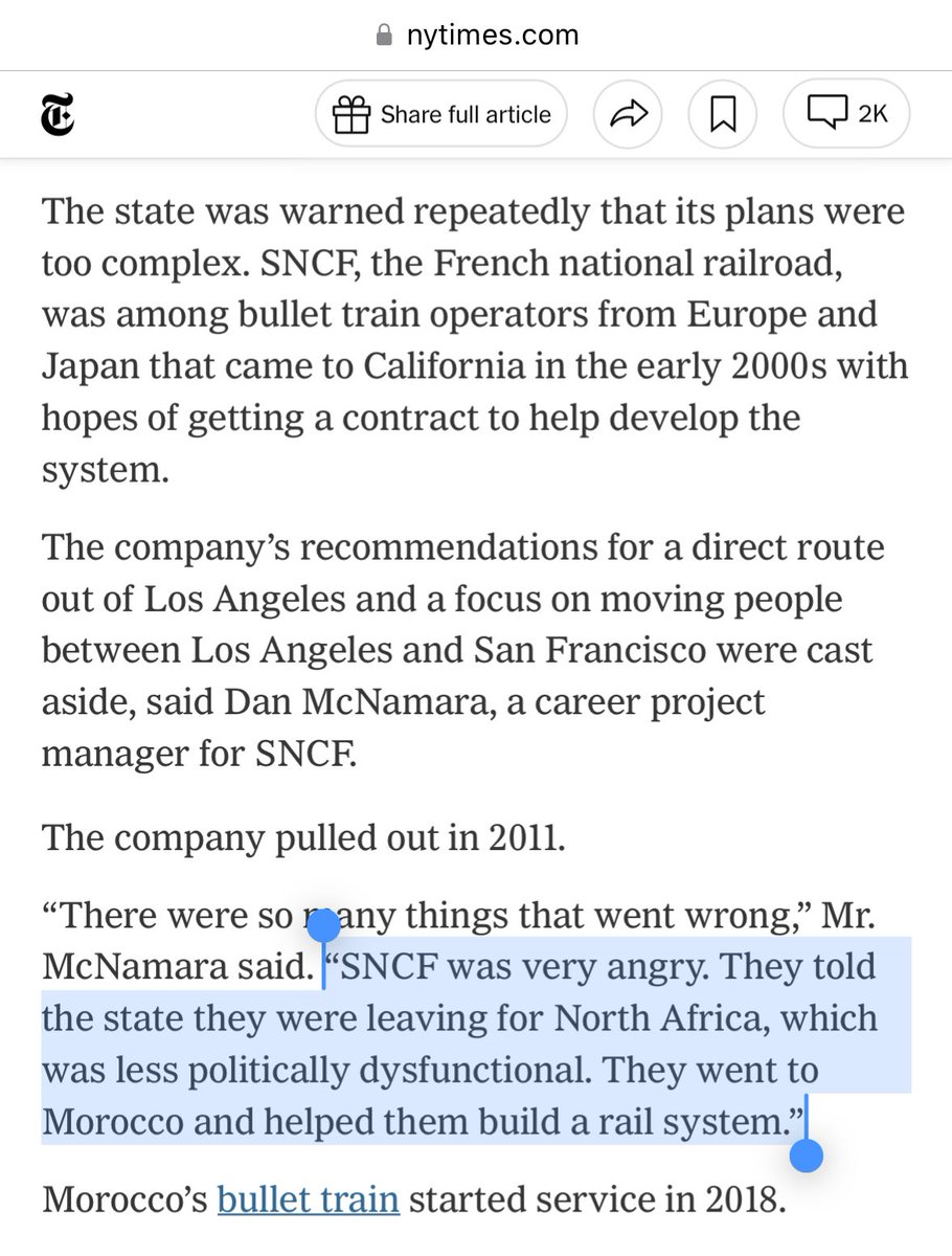 I think about this California high-speed rail story all the time