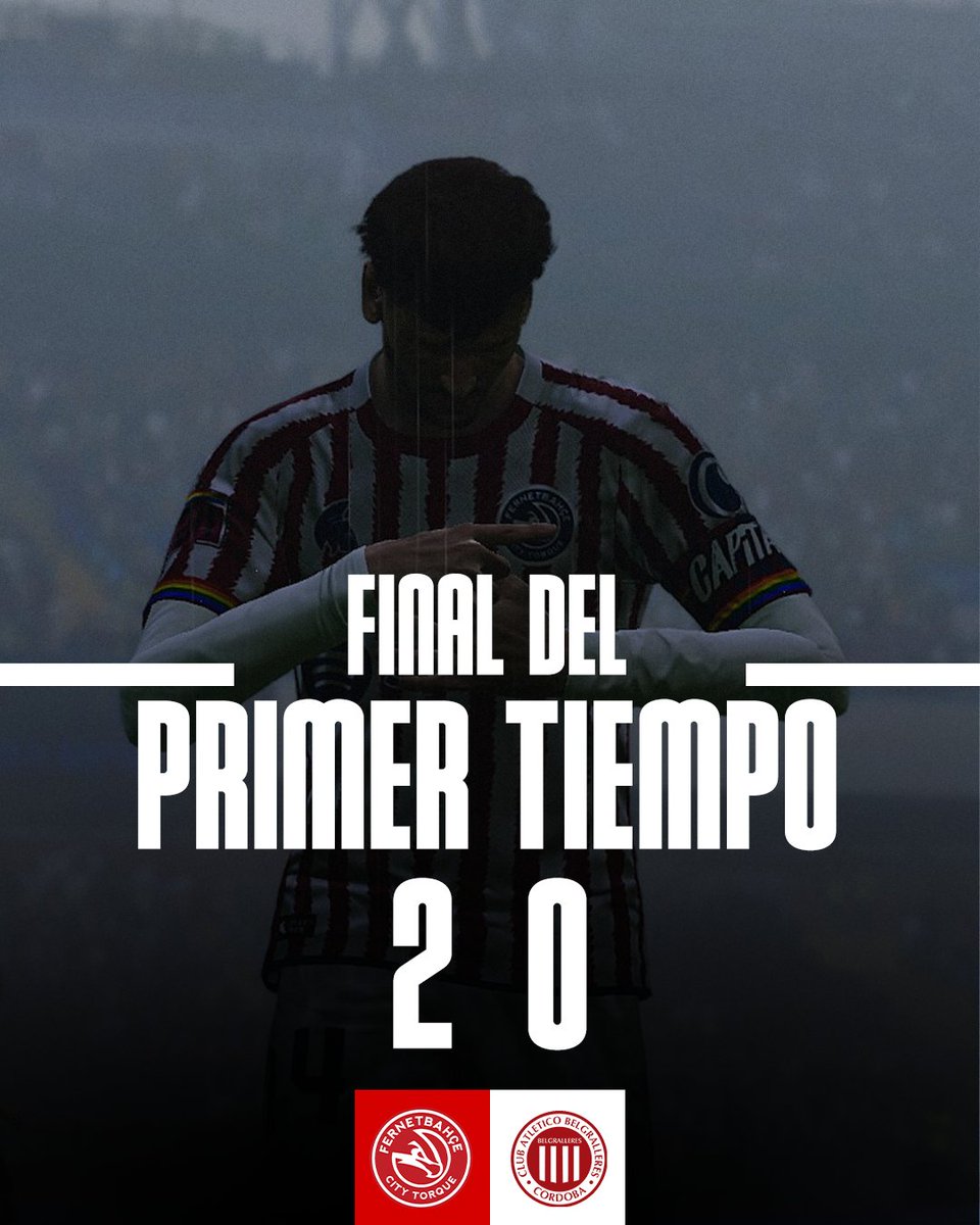 ✋ ¡Entretiempo en La Gigantique!

<a href="/FERCityTorque/">Fernetbahçe City Torque</a> 2⃣ - 0⃣ <a href="/Belgralleres/">C.A Belgralleres</a> 

#FCTvBEL | <a href="/LaLiga21Of/">La Liga 21</a>