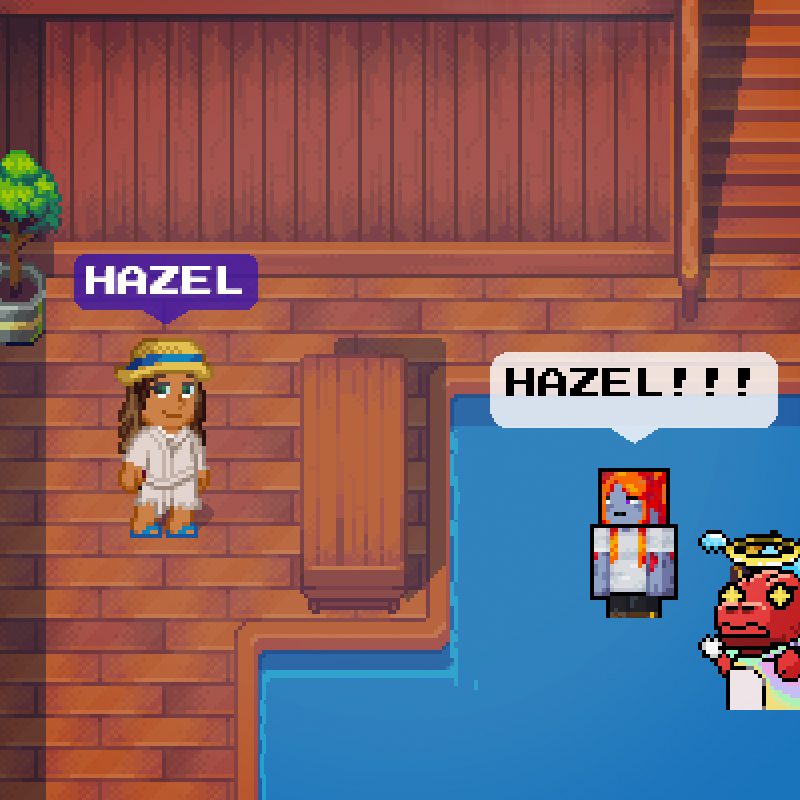 zombinaaaaa's tweet image. WHERE IS HAZEL?! 👀🫧 @pixels_online 

#PixelsCreator #KindCreator #PixelsChapter2