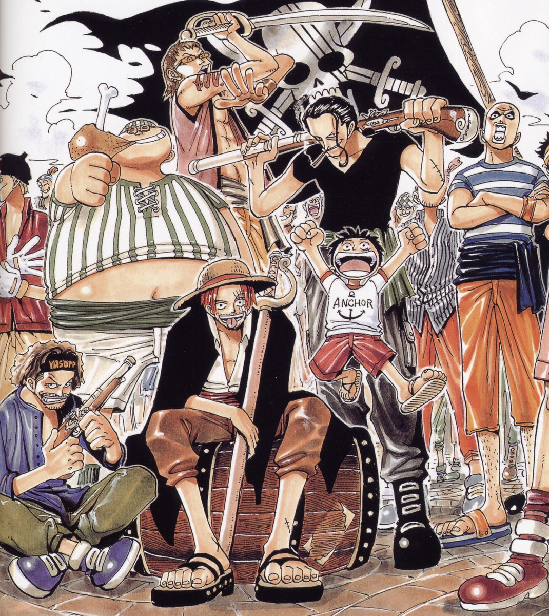 strawhats's tweet photo. Red Hair Pirates https://t.co/jRhq1C8Dox