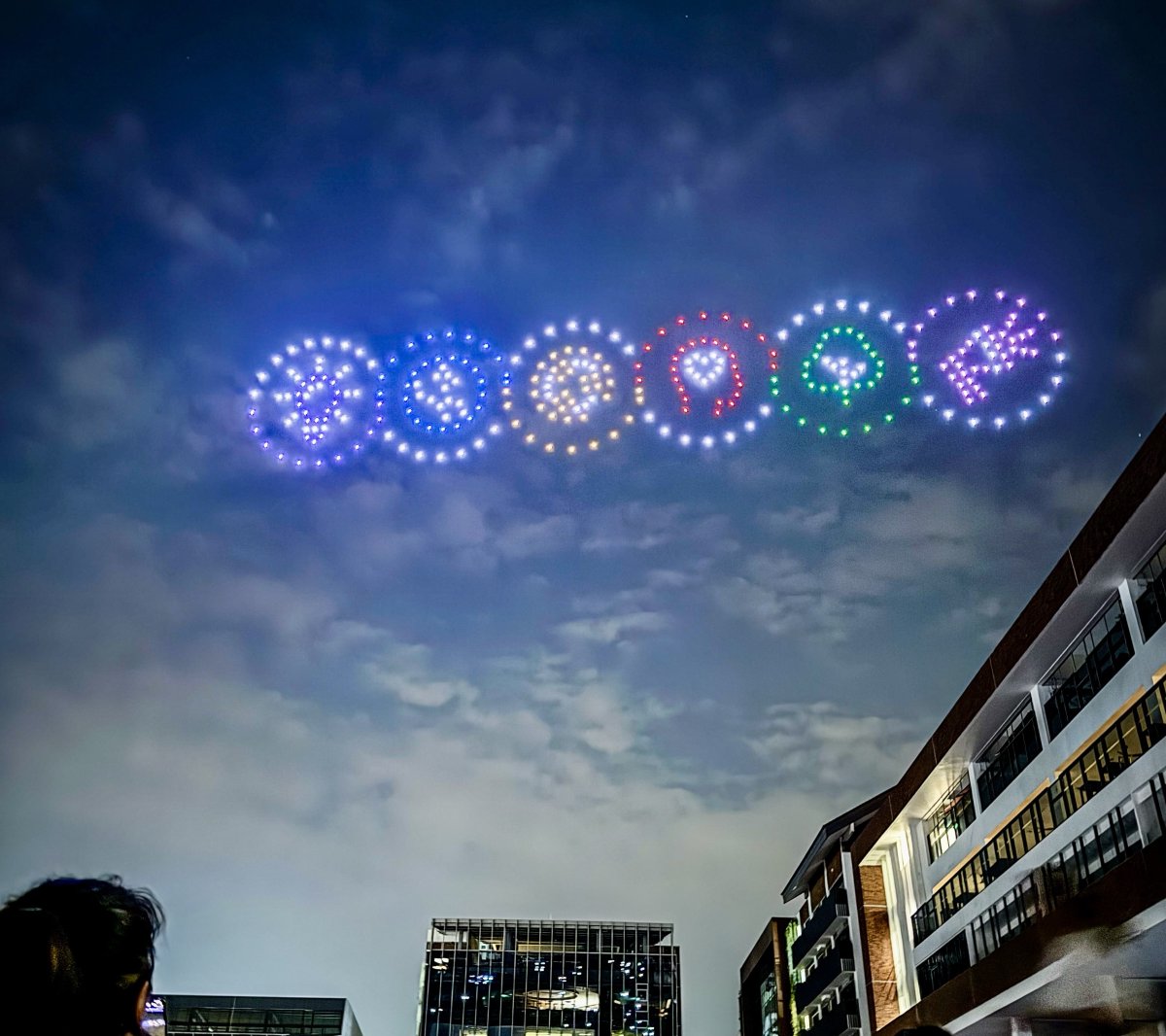 What better way to celebrate 10 years of Dulwich College (Singapore) than with a stunning #drone show that beautifully captured our theme and Guiding Statements? It was truly a sight to behold as our community gathered beneath the sky, relishing the moment together with family.