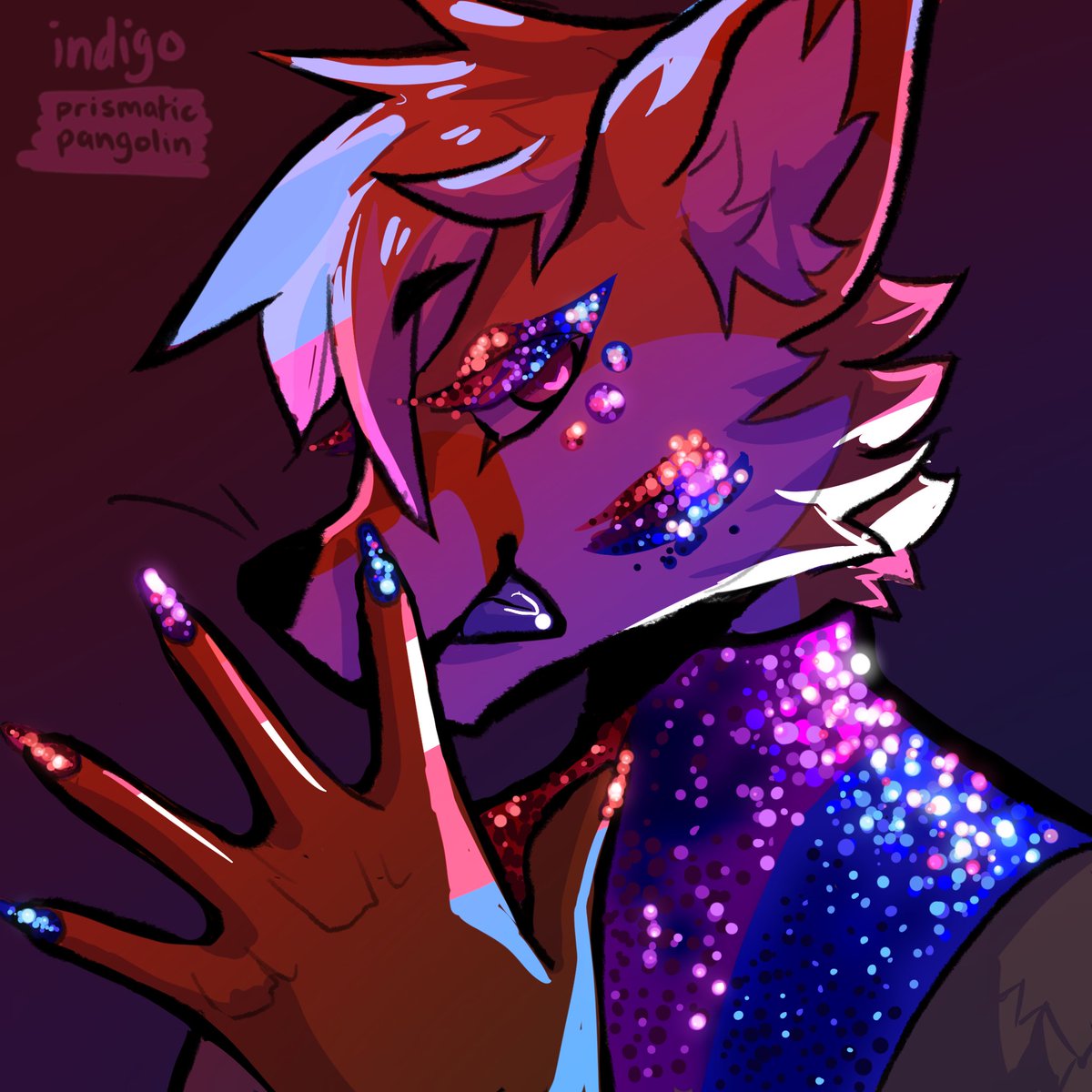 prismapangolin's tweet photo. “Eyes on Me” pride YCH 💅
4/4 slots open and they are $80 each!
Shares are appreciated, you will get a $5 discount!

DM to claim, and please read the additional info in reply :]

Character in example uses he/him 🏳️‍⚧️ https://t.co/3usZer3JEw