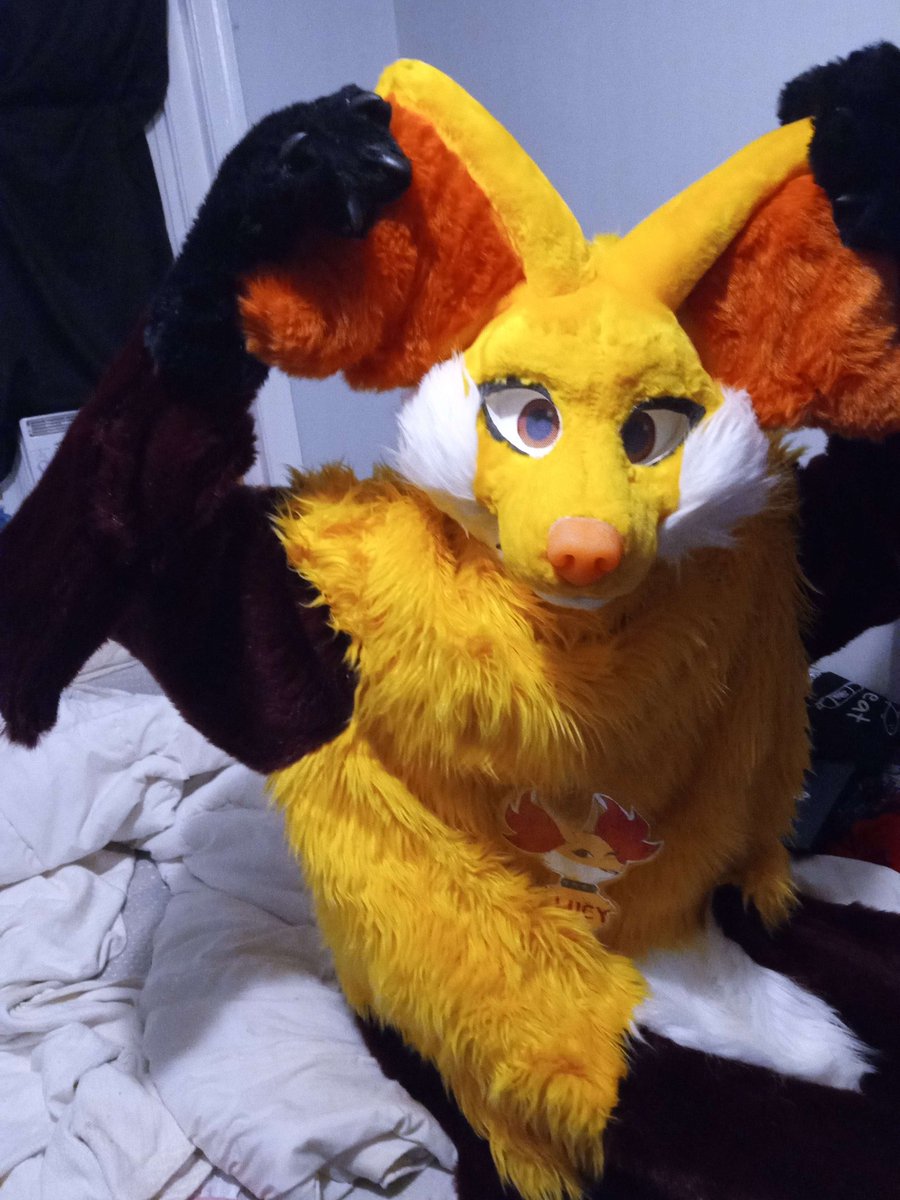 BlackenedBat's tweet image. Lucy wishes everyone a happy #delphoxday, especially her bestie @delphoxyy_ 
📸 @THEScarletMads