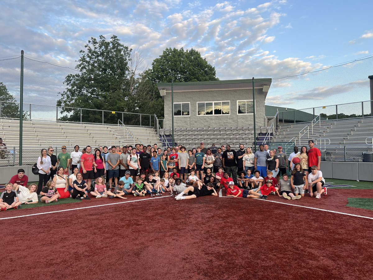 RamayRedWolveFB's tweet photo. Little last posting. But we had another amazing Family Fun Night this year. 150+ people showed up with food provided by our amazing partners and parents. Cross Church of Fay. Centennial Bank. Sam’s Club!!!!! https://t.co/vFMr2rOss9