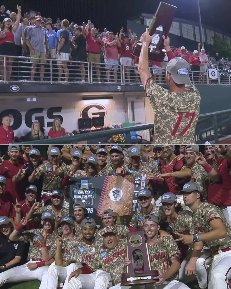 Leaving Athens with the 🏆 <a href="/NCStateBaseball/">#Pack9 ⚾️</a>