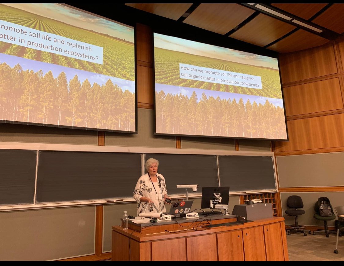 JT Cornelis (he/him) (@jtcornelis) on Twitter photo Such an inspiring and thought provoking talk by @cindyprescott6 to kick off the <a href="/CSSS_Soils/">Canadian Society of Soil Science</a> 2024 conference #CSSS2024 <a href="/UBC/">University of British Columbia</a>. The atmosphere and company are great 🤗 #soil #people #futuregenerations. This coming soil generation gives you wings, so empowering- photo (c) S Grayston Such an inspiring and thought provoking talk by @cindyprescott6 to kick off the <a href="/CSSS_Soils/">Canadian Society of Soil Science</a> 2024 conference #CSSS2024 <a href="/UBC/">University of British Columbia</a>. The atmosphere and company are great 🤗 #soil #people #futuregenerations. This coming soil generation gives you wings, so empowering- photo (c) S Grayston