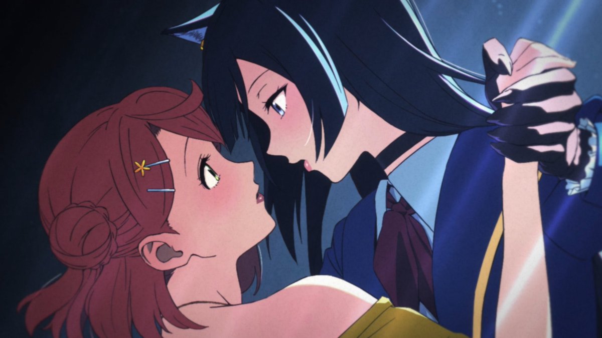 makinozoniconii's tweet image. ayumu has to be a lesbian like it’s always her at the scene of the gay crime.