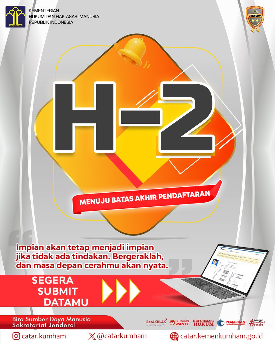 SELEKSI CATAR KEMENKUMHAM tweet media