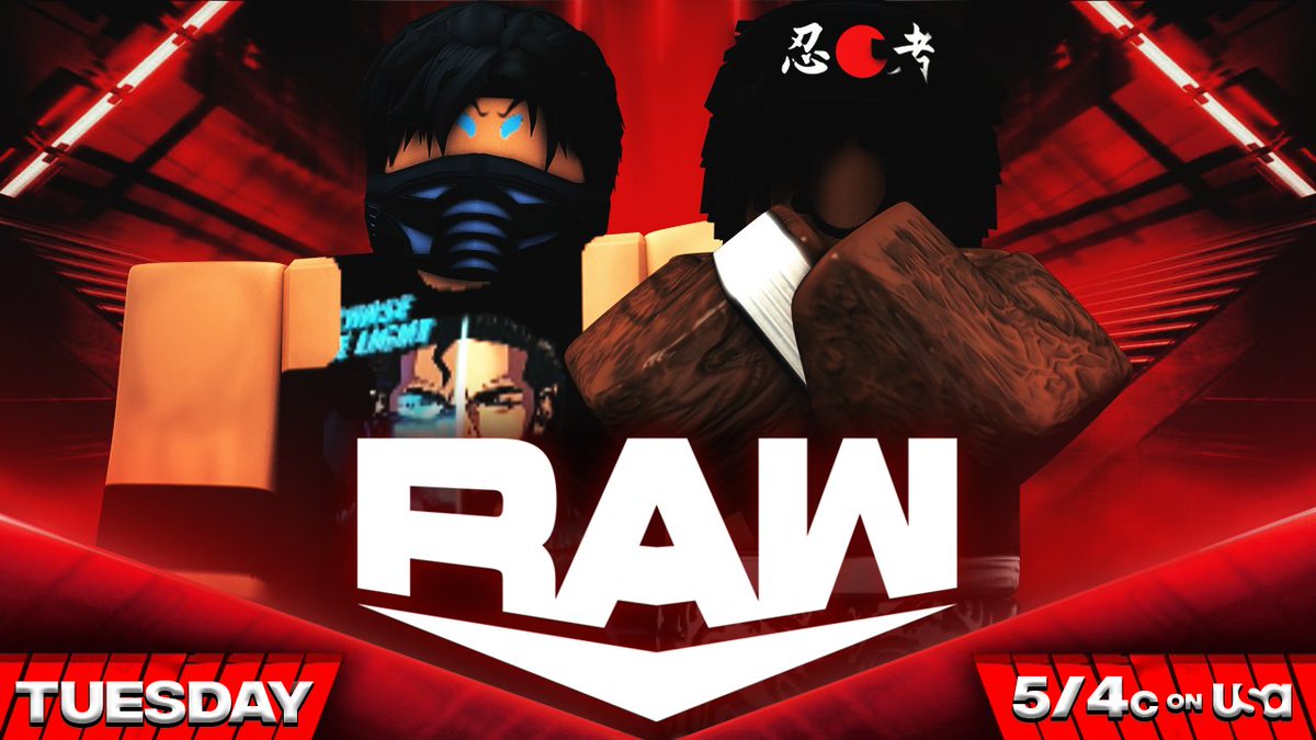 _WWERoblox's tweet photo. -TUESDAY-
@FreeJaidenn looks to prove #WWEOwner wrong as he think he can take on #WWEC @JFKHeadshot58
-
@m1ckmav goes against @nfxthegoat who's the better champ #TeamUSC or #TeamIC
-
@justinorampage takes on @visxkk
-
@TechDem0nBryce VS @pray4mepussy
#WWERaw https://t.co/PbzKRwSAZe