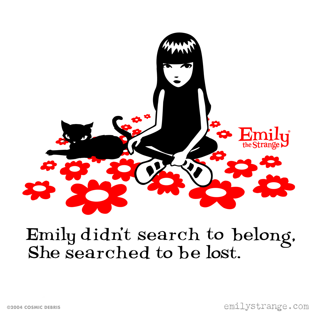 Emily The Strange tweet media