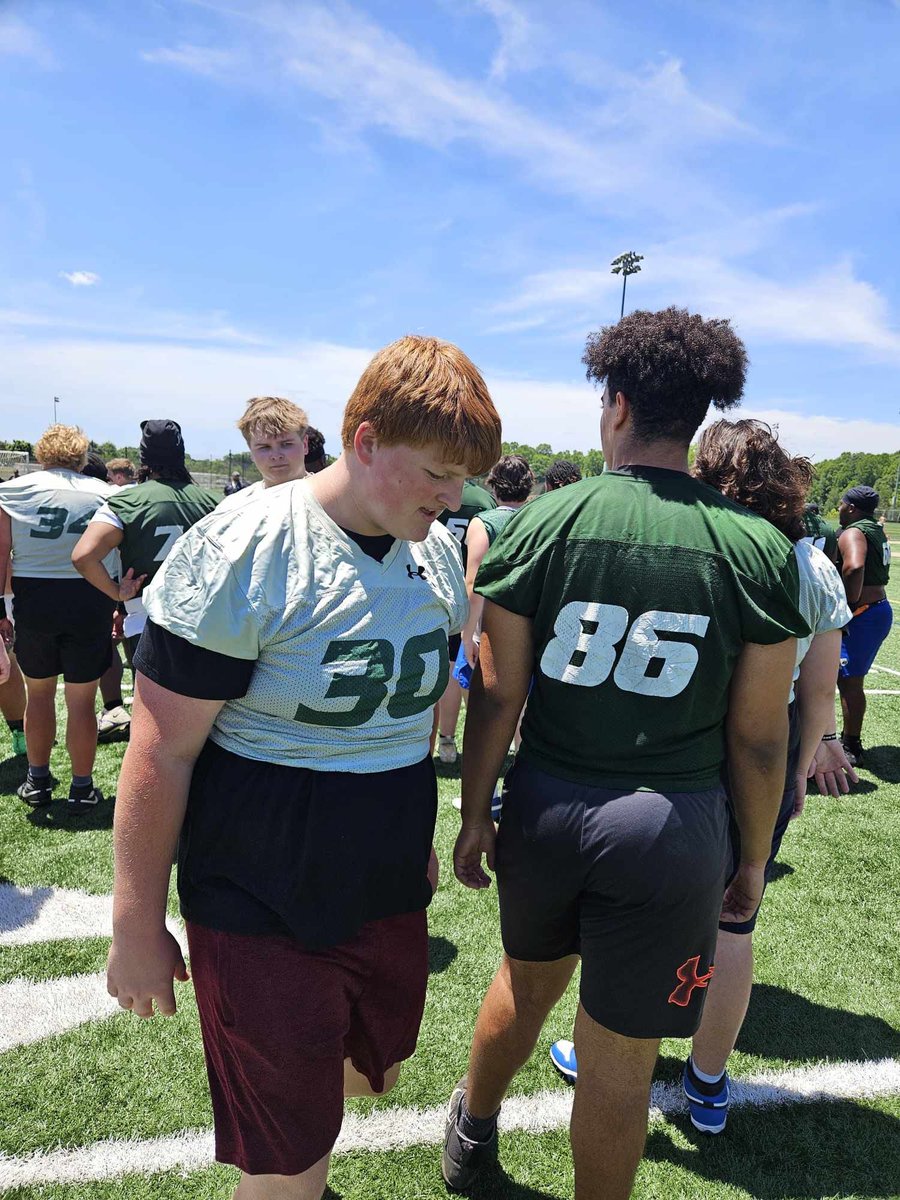 BigLog_68's tweet photo. William and Mary Football Camp 2024 https://t.co/FYyCoQuivb