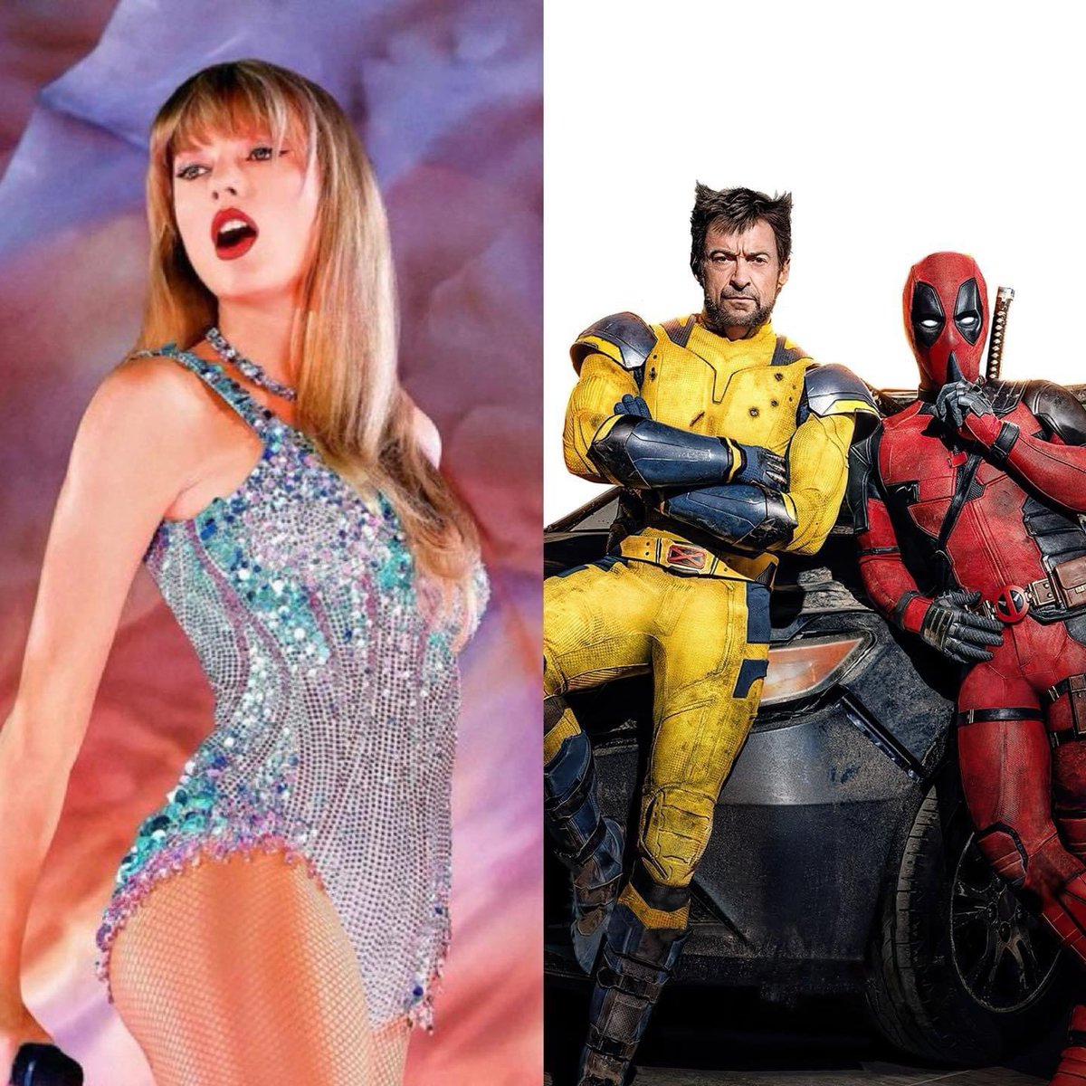 "Taylor Swift": 

Porque se confirmó que la cantante no aparecerá en la película "Deadpool &amp; Wolverine".