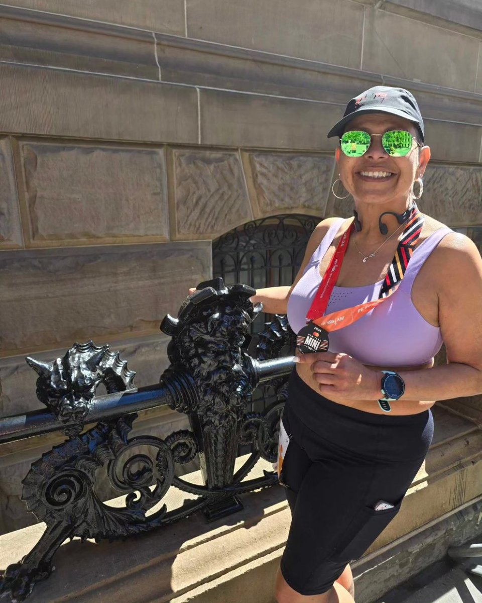 FPRUNNERS's tweet photo. #medalmonday.  Congrats on the mini 10k. https://t.co/fN5S1mwx7c