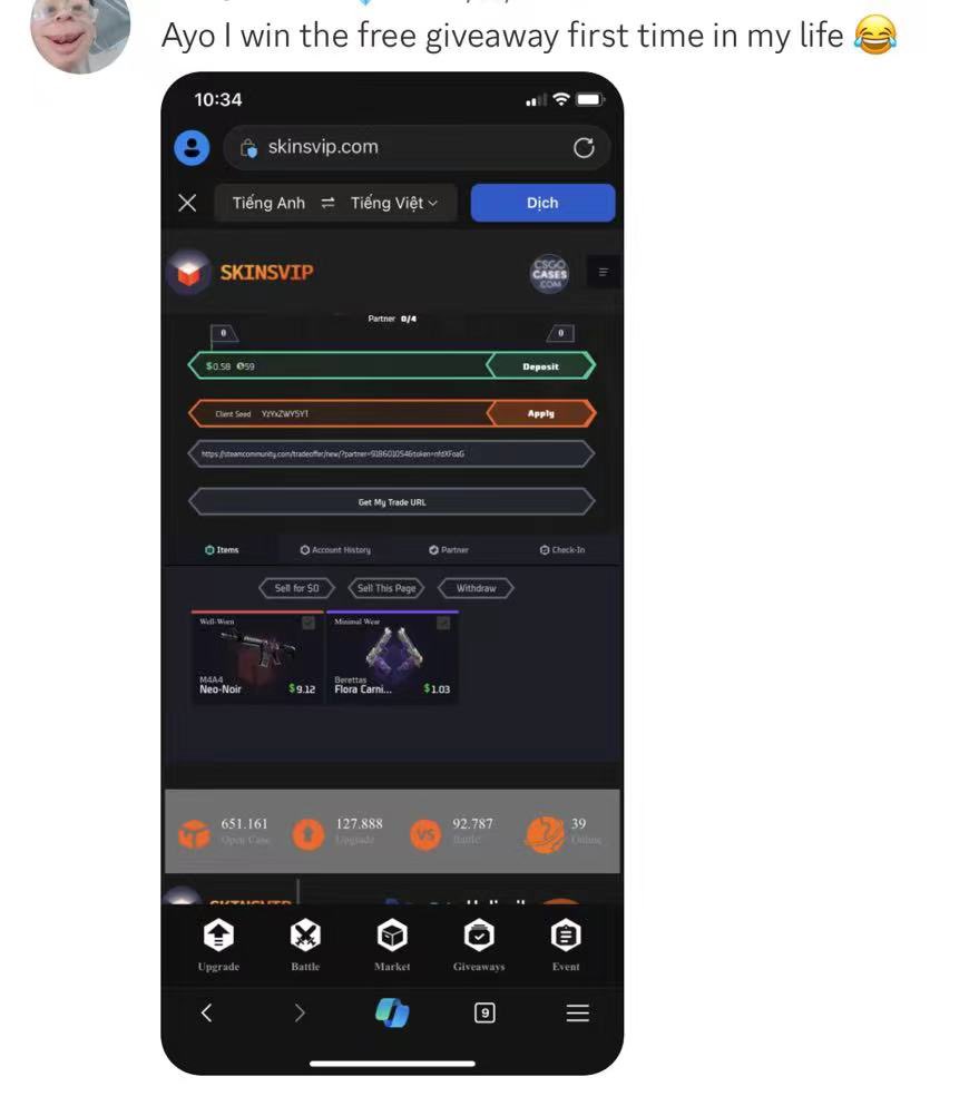 SKINSVIP tweet media