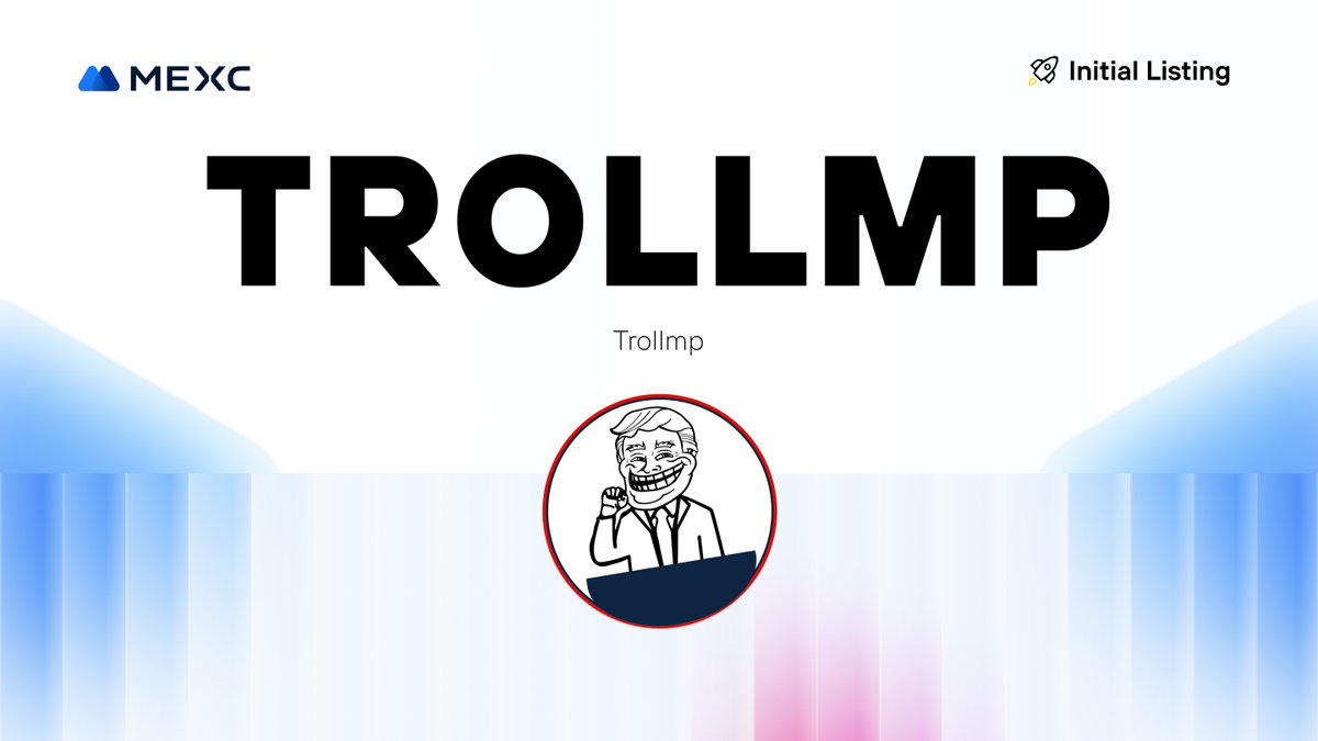 MEXC_Official's tweet image. We're thrilled to announce that the @The_Trollmp Kickstarter has concluded and #TROLLMP will be listed on #MEXC!

🔹Deposit: Opened
🔹TROLLMP/USDT Trading: 2024-06-11 05:00 (UTC)

Details: mexc.com/support/articl…