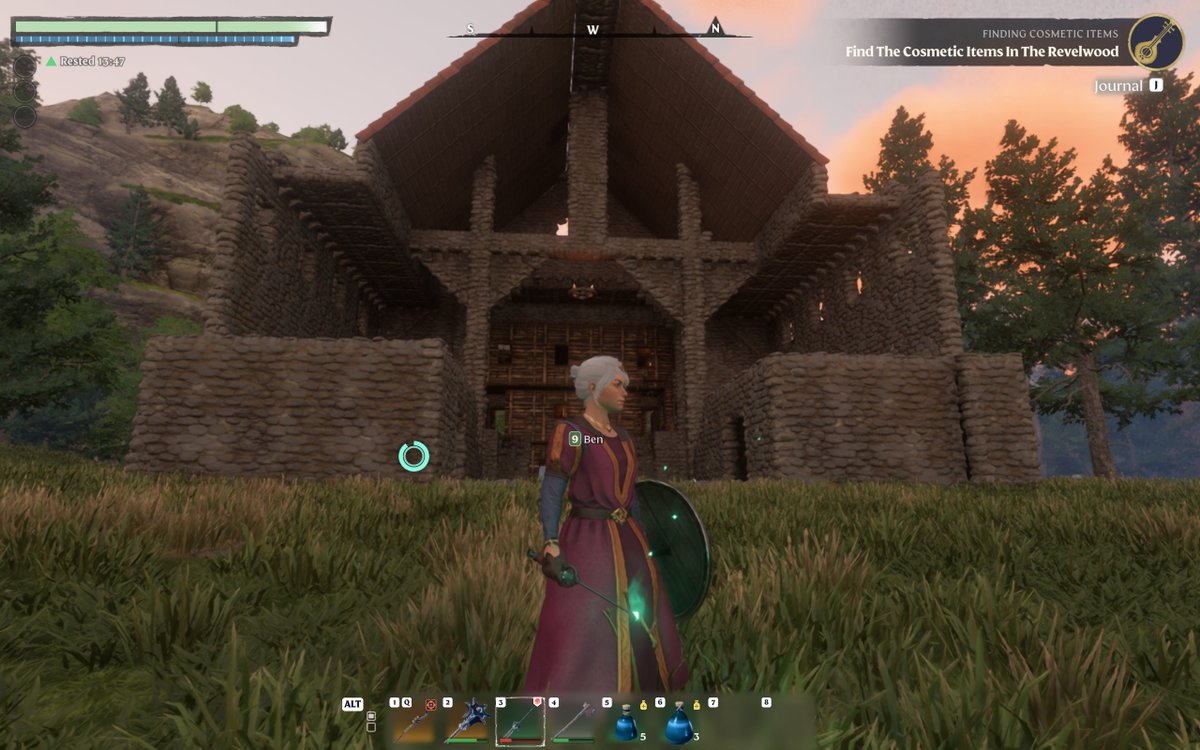 MechMeowru's tweet photo. Hubs making a beautiful castle for us VS me making a creepy dungeon for our collector/alchemist. https://t.co/T17wCPn0k1