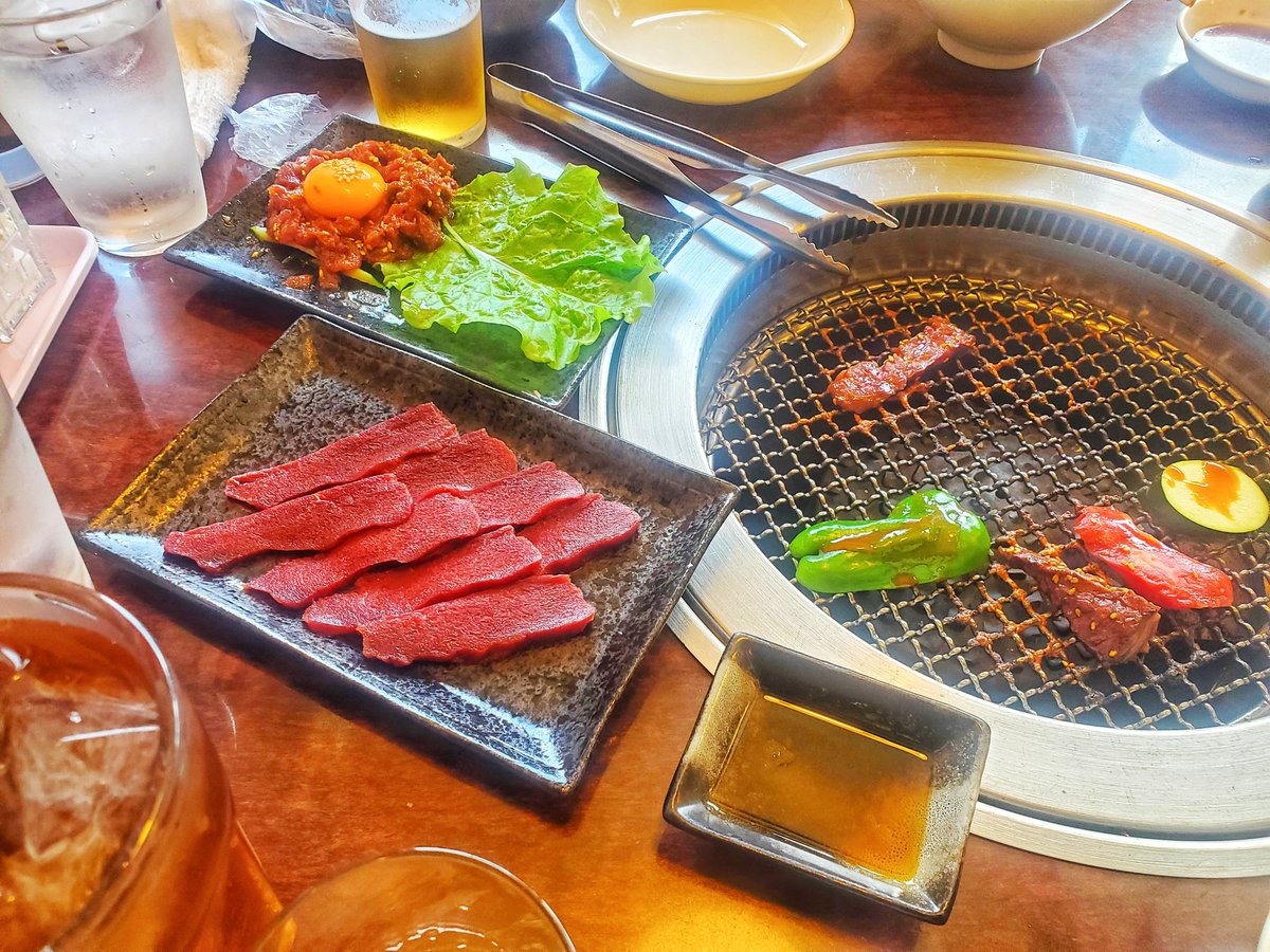bigdada1011's tweet photo. 今日のお昼ごはん🍴
東大宮駅前にある一条苑で！
自社の営業と２人で焼肉ランチ🔥
旨い旨すぎる肉🔥 https://t.co/lDBY7LR7bD